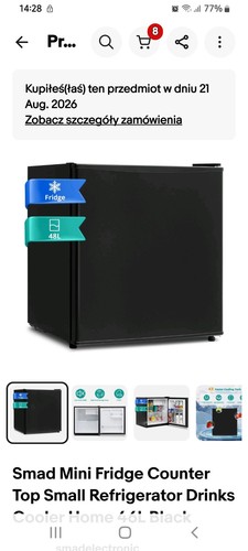Smad mini fridge counter top - smad,