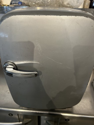 Used mini fridge silver - fridge,