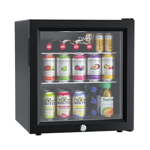 50l glass mini fridge tabletop - fridge,