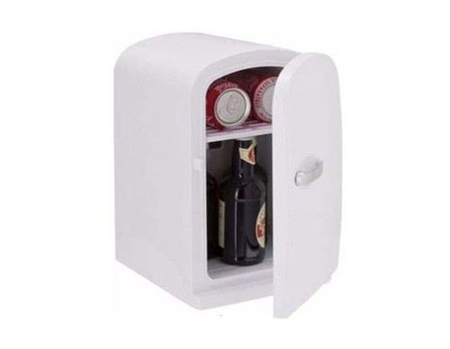 White mini fridge - -, 6