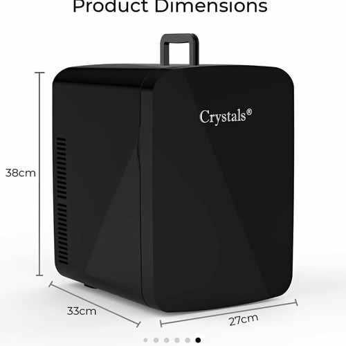 Crystals portable mini fridge - portable,